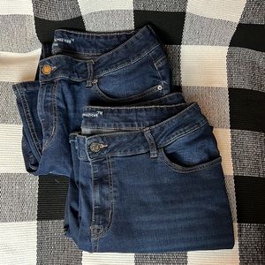 2 PAIR M Jeans by Maurices 20W Regular